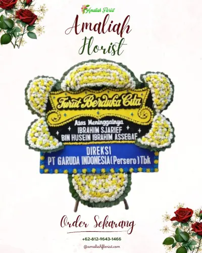 Papan Bunga Duka di Cibatu
